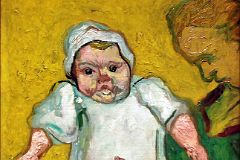06 Madame Roulin and Her Baby - Vincent van Gogh 1888 - Robert Lehman Collection New York Metropolitan Museum Of Art